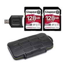 Kingston Canvas React Plus 128GB U3 V90 SDXC ...