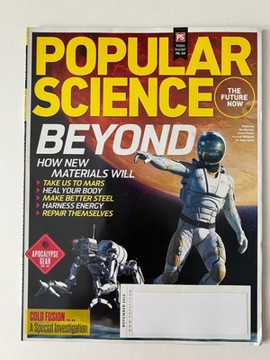 MATERIALS BEYOND * FUTURE NOW November 2012 POPULAR SCIENCE MAGAZINE Cold Fusion