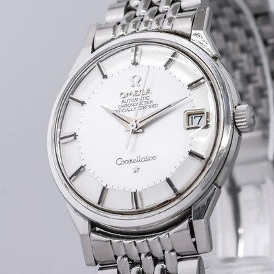 *NEAR MINT* Vintage OMEGA Constellation Cal.561 AT Chronometer Pie-Pan 34mm Mens