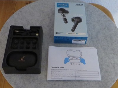 Soundcore by Anker Life P2 Mini Bluetooth In-Ear Kopfhörer -schwarz neuwertig