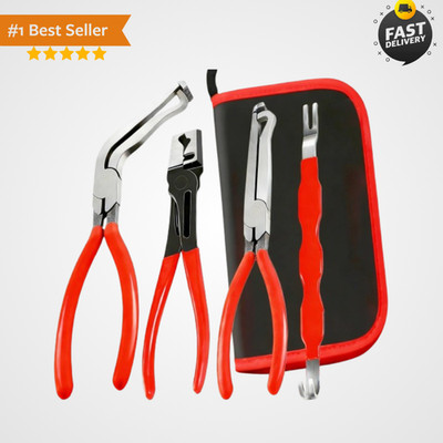 4 Pcs Electrical Disconnect Pliers for Cars, Automotive Electrical Terminal C...