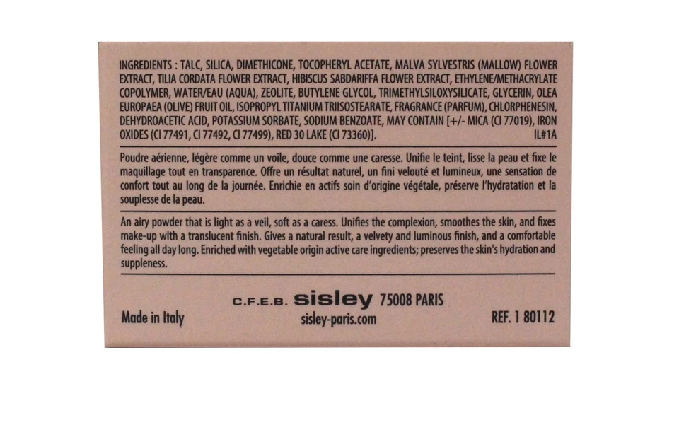 Sisley Paris Phyto Poudre Libre Loose Face Powder with Hibiscus Flower Extract - Image 3 of 4