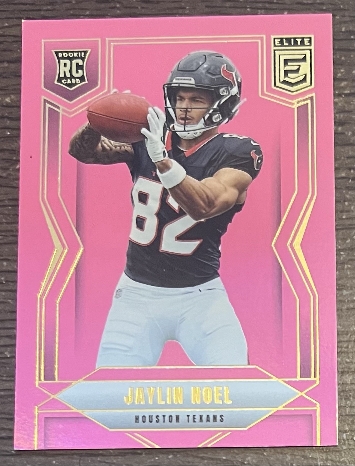 JAYLIN NOEL 2025 ELITE RC 135 PINK SP VARIATION TEXANS!