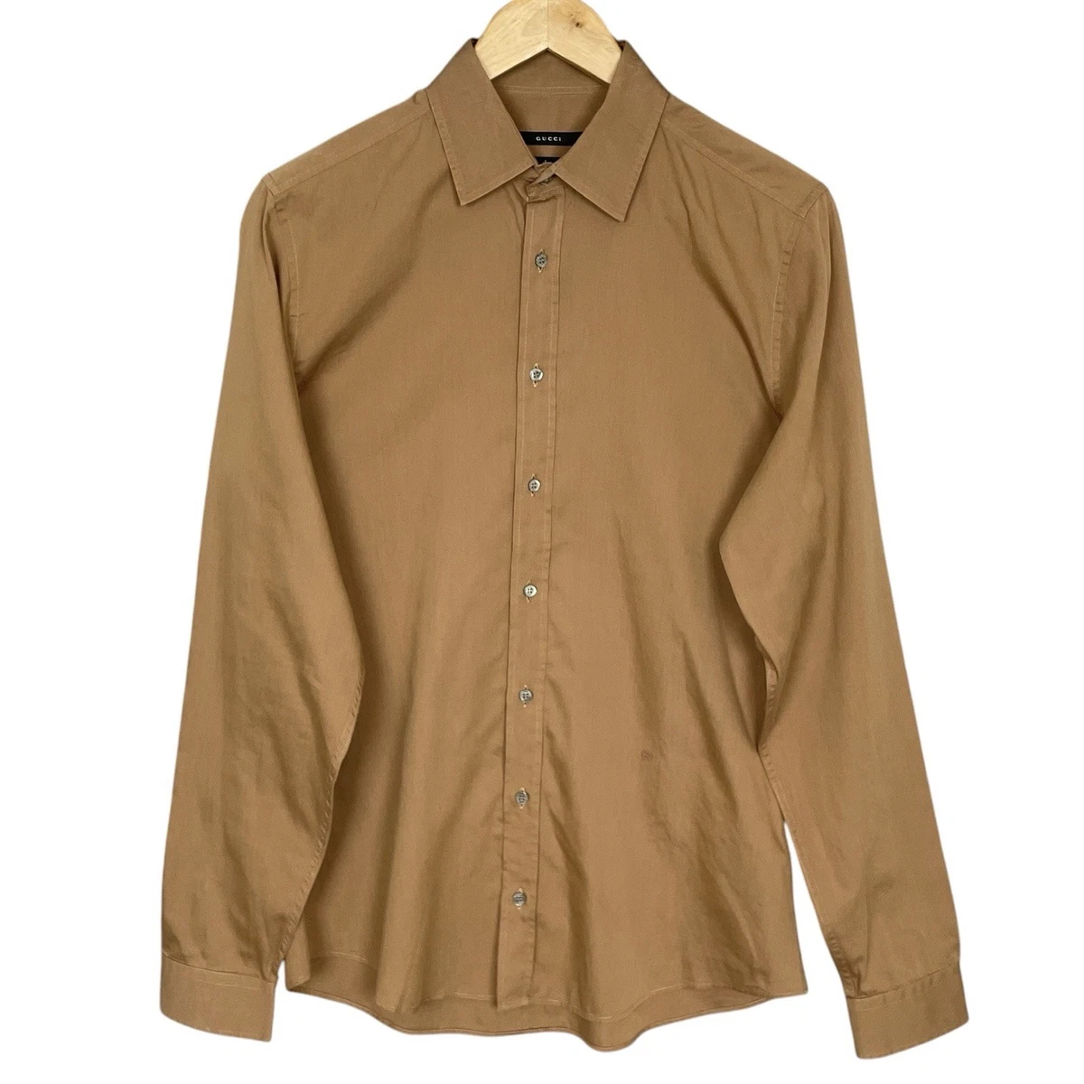 brown dress with white dots tumblr Custom Fitted Dress Shirt