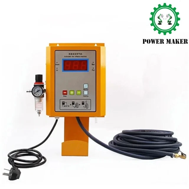 Automatic Auto Tire Inflator Pump Wall Tire Digital