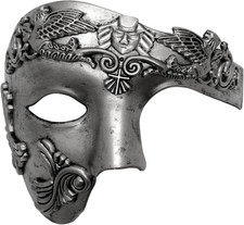Masquerade Mask for Men Roman Greek Half Face Mask Venetian the Opera Masks for