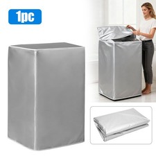 Washing Machine Cover Waterproof Dustproof Washer Dryer Protector 25.5 x 40 inch