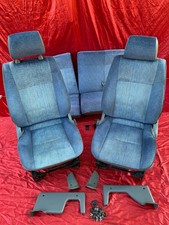 FIAT PUNTO ELX PRIMA SERIE 93 99 interno completo sedili pannelli VELLUTO BLU 5P