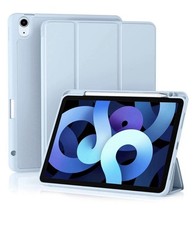 Akkerds iPad Air 11 Inch Case 7th/6th Gen 2025/2024 with Pencil Holder, Sky Blue