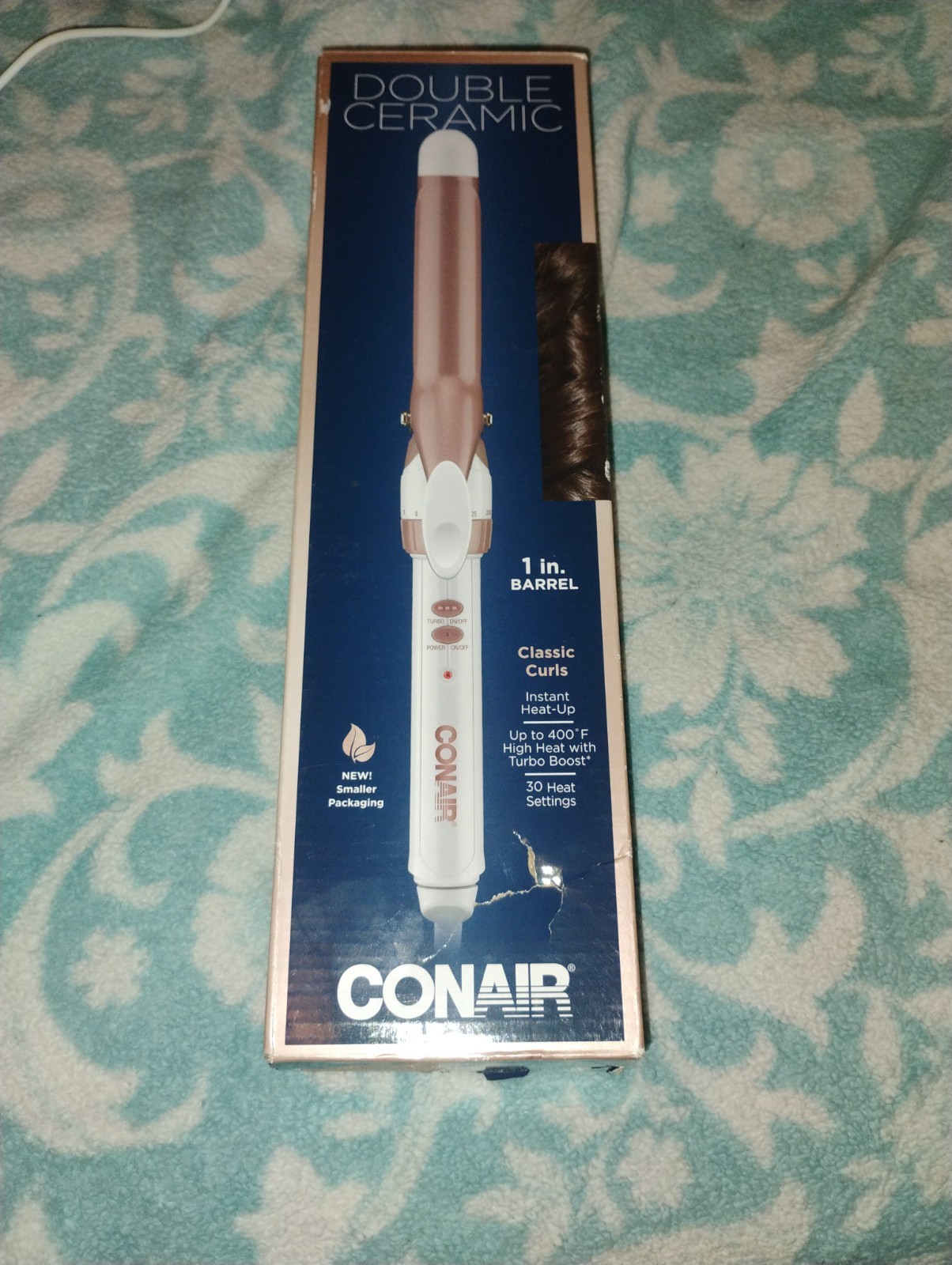 Conair Pro 1-Inch Ceramic Curling Iron for Salon-Worthy Waves  