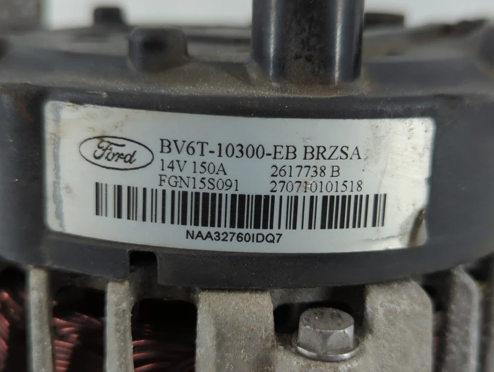 Ford Focus 2012-2018 alternador generador montaje de carga motor fabricante original VNLRD Foto 2 de 4