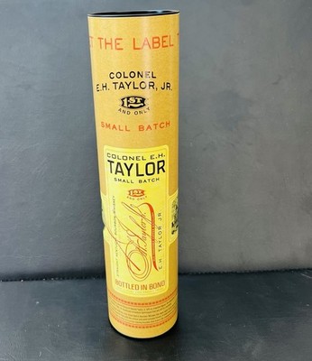 Colonel EH Taylor Small Batch Bourbon Tube (empty)