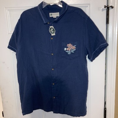 Aeropostale Button Up Men s XL  Organically Grown Cotton  Shirt NEW with Tags