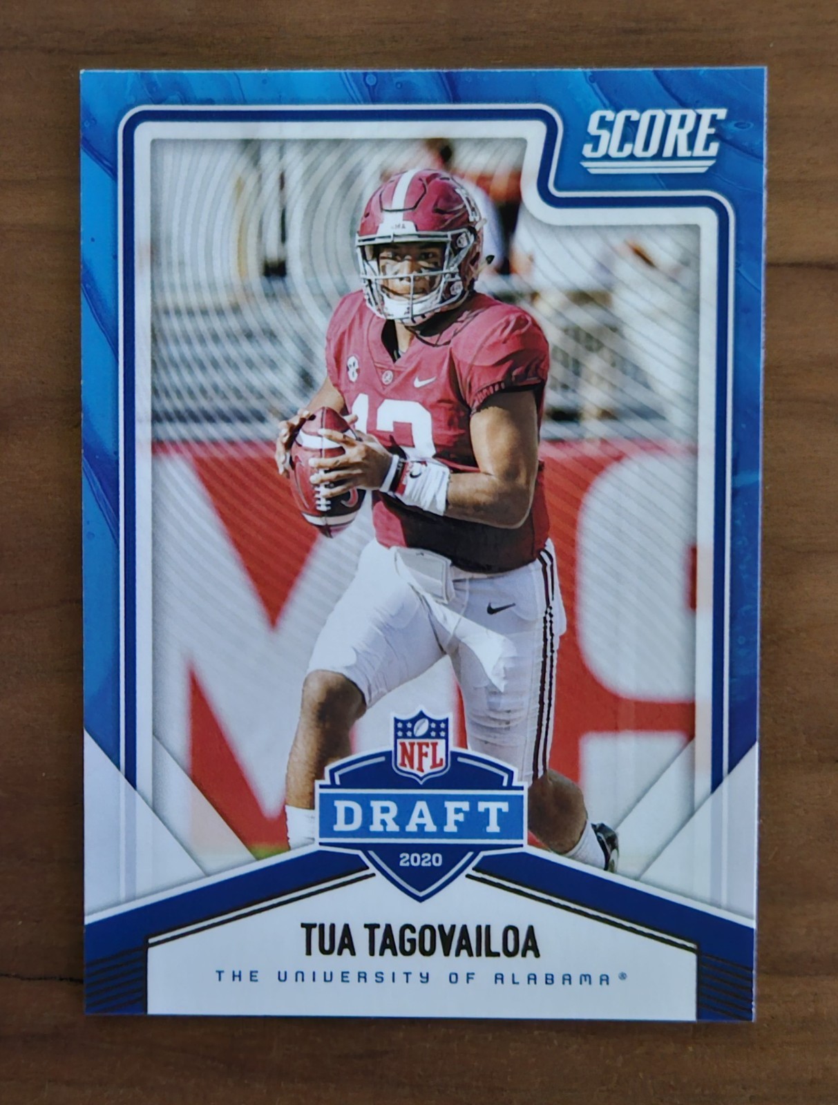 2020 Panini Score Football NFL Draft Insert Tua Tagovailoa #NFL-2 Rookie RC