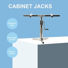 Cabinet Jacks for Installing Cabinets Cabinets Installation Tool Stainless Steel