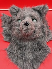 Grey Wolf Wolfman Dog Mask Working Jaw