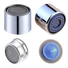 Faucet Aerator Female Thread 55/64-27UNS, Chrome Brass Shell Kitchen Sink Aer...