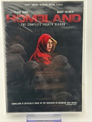 Homeland: the Complete Fourth Season DVD, 2014 New Factory Sealed