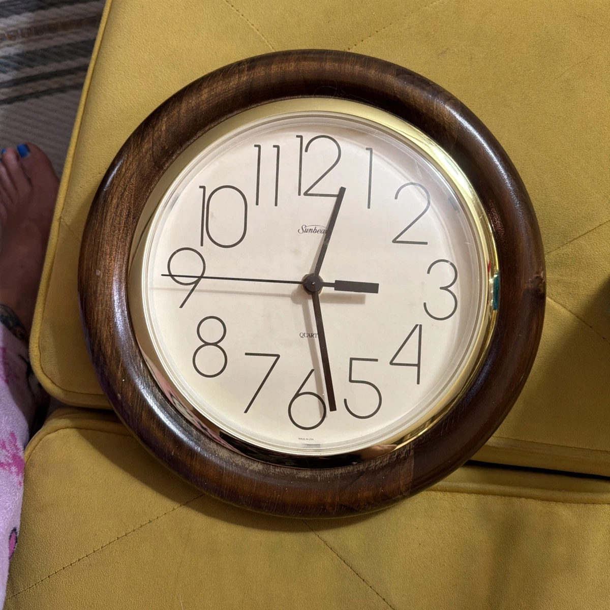 Vintage Sunbeam Wall Clock In Collectible Wall Clocks (1970-Now