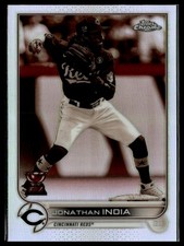 2022 Topps Chrome #182 Jonathan India Sepia Refractor