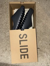 new with box Adidas yzy Yeezy Slide sandal Slate Grey ID2350 Size 10