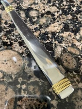 Retroneu ORION GOLD ACCENT Stainless Silverware YOUR CHOICE Flatware 18/8