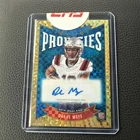 2024 Topps Finest - Prodigies Auto Drake Maye #P-DM Blue Checker 31/99 SEALED