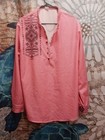 Print Kurta Jarry KurtaPink Men S Kurta Shirt Long Sleeve .size XL . — photo 1