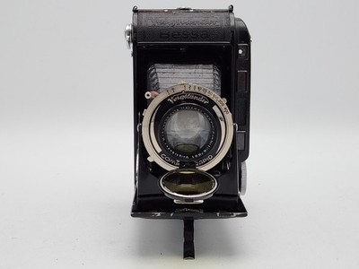 Voigtlander Bessa Rangefinder 6x9 Folding Camera w/ Helomar 105mm
