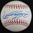 WOW! HOFer VLADIMIR GUERRERO Sr. Autographed Signed OML Baseball - MLB COA HOLO!