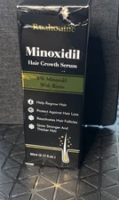 Hair Growth Treatment for Thicker Longer, 5% Minoxidil Biotin Growth