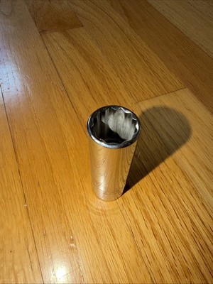 New Proto 11/16'' 12 Point 3/8'' Drive Deep Socket 5022 Made in USA