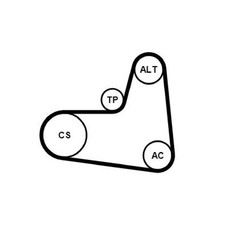 Keilrippenriemensatz für Audi A4 B9 8W2 8W5 A5 F53 F5A Q2 GAB Q3 8UB | 23953285