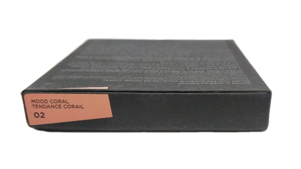 Avon Face Shop Mono Pop Eyeshadow Palette Mood Coral 02 9 x 0.8 g New Old Stock - Image 3 of 3