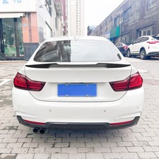 Heckspoiler Lippe Schwarz Glanz für BMW 4er F36 Gran Coupe 2014-2020