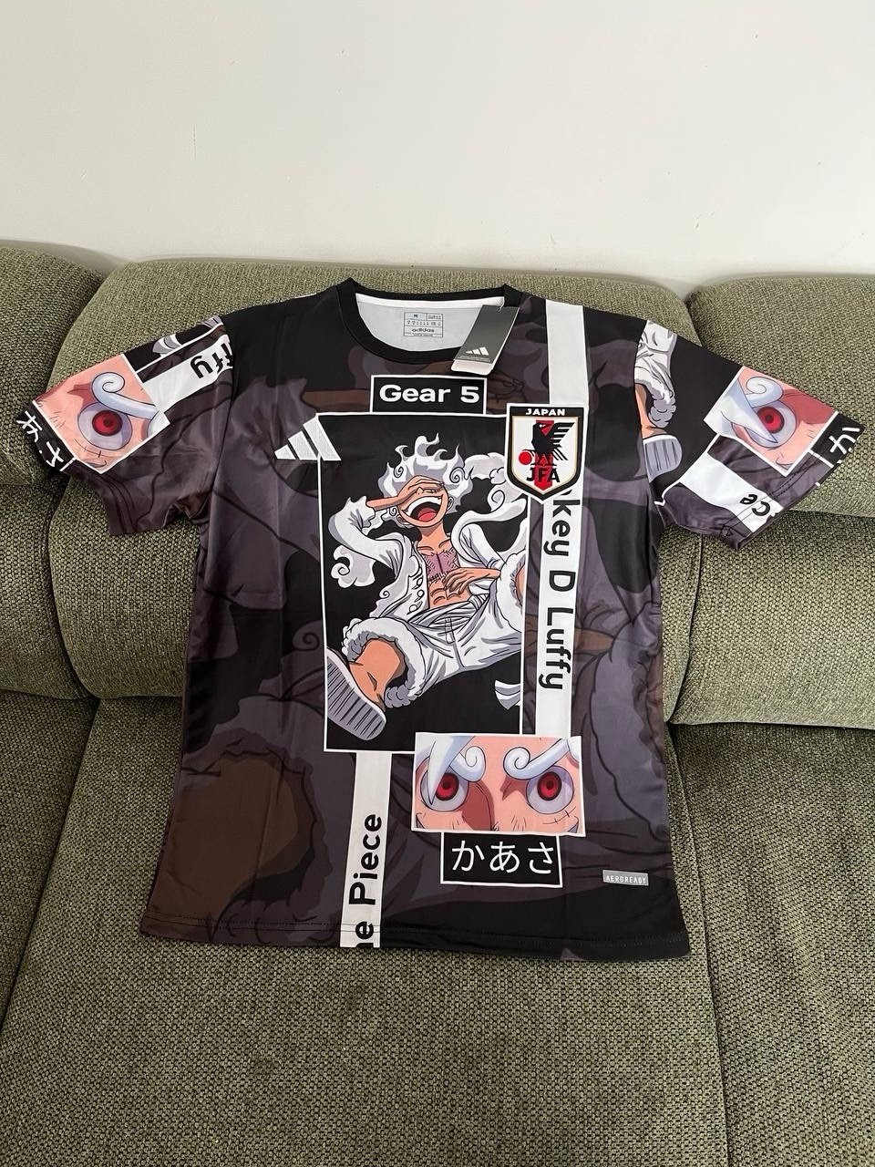 Maillot Manga De Foot Luffy Gears 5Anime Manga Neuf Taille Dispo :M/L/XL
