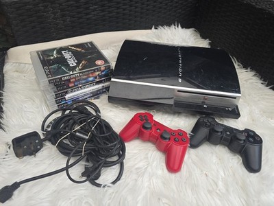 Sony CECHK03 PlayStation 3 80GB Konsole 2 Controller & Spiele