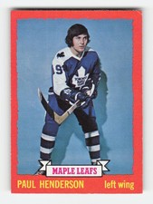 1973-74 Topps #7 Paul Henderson Excellent
