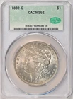 1882 O CAC MS62 Premium Quality