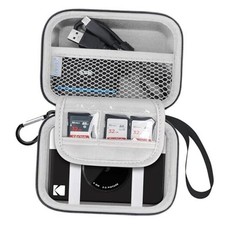 Camera Carrying Case for Kodak Printomatic Full-Color Instant Print Black Gray