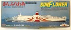 Vintage ARII Sun Flower Big Ferry Motorized Model Ship Boat Kit 1/500 Scale