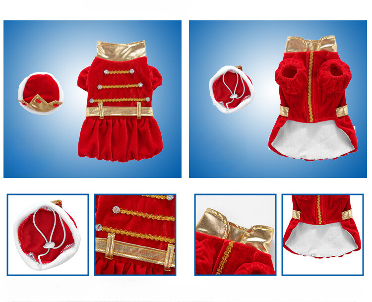 Pet Clothes Dog Clothes Pet Dog Christmas Clothes Dog Dress Up Free