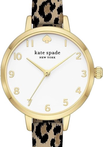 Kate Spade Rumsey Blue & White Stripe Silicone Strap 30mm  display picture 2