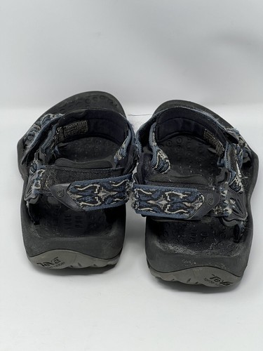 Teva Sport Sandals Water Shoes Men's US Size 12 Black Blue Comfort Hiking Kayak - Picture 3 of 8
