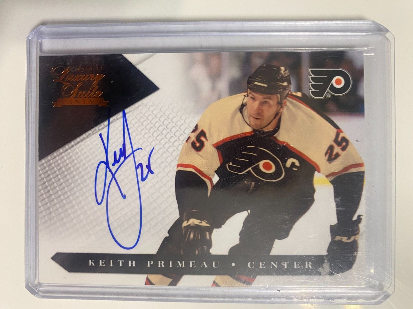 2010-11 Luxury Suite Keith Primeau Auto Autograph Signed Card #161/199 Flyers