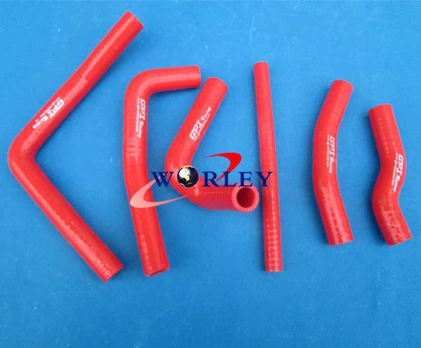 Manguera de radiador de silicona negra para Honda CR250 CR250R CR 250 R 2 tiempos 2000 2001 Foto 2 de 4