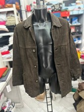 Conbipel Genuine Leather Jacket Men's Size 50 Brown LLV1149