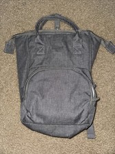 Enfamil Insulated Formula Cooler Wonder Diaper Bag Baby Backpack Travel Gray
