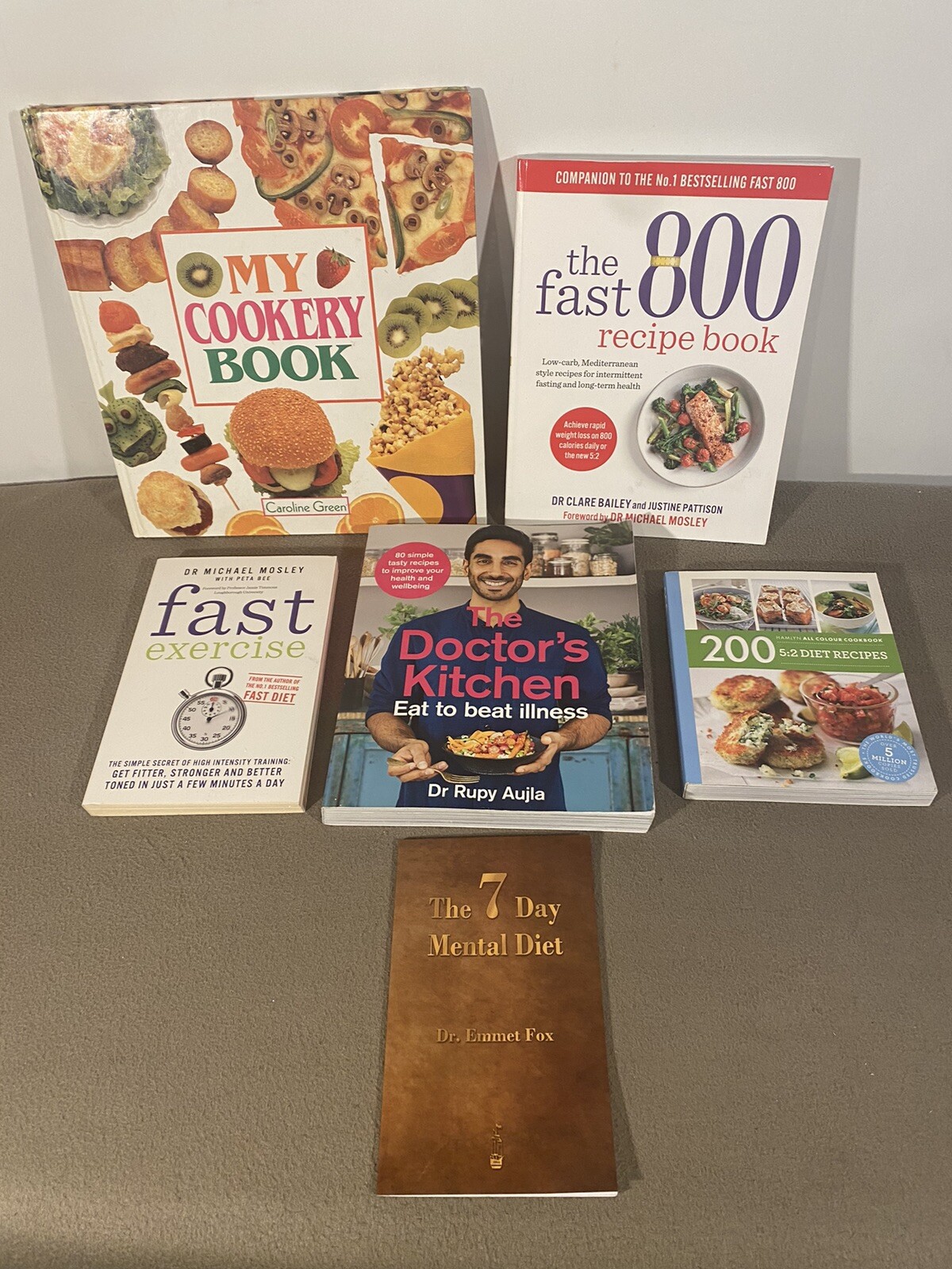 Weight Loss Diet recipe 6 Books Bundle fast exercise & 7 the day mental diet
