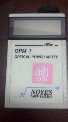 Noyes OPM1 Fiber Optic Power Meter 